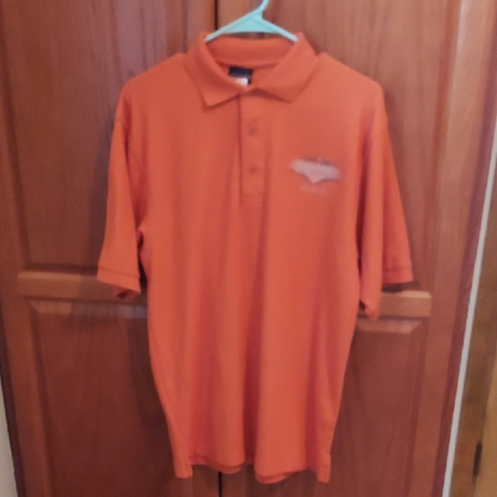 Harley-Davidson Las Vegas Vibrant Orange Polo Shirt